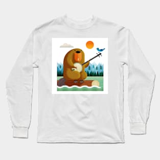 Beaver and Bluebird Long Sleeve T-Shirt